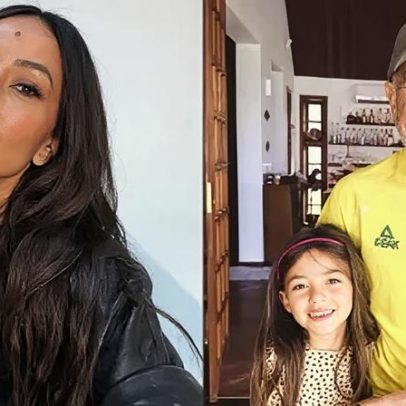 Sabrina Sato mostra o pai meses após cirurgia e ele aparece feliz