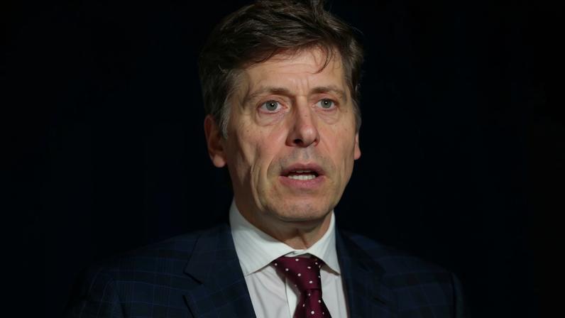 OpenAI CEO Sam Altman speaks during the BlackRock Infrastructure Summit on March 11, 2026 in Washington, DC.