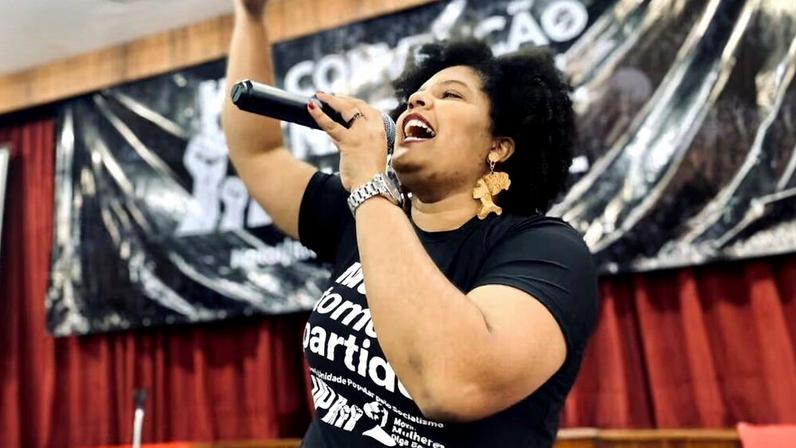 Samara Martins é a única mulher, até o momento, como pré-candidata à Presidência da República em 2026. (Foto: Divulgação/Unidade Popular)