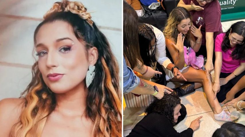 Samira faz tatuagem em homenagem ao BBB — Foto: Reprodução/ Instagram