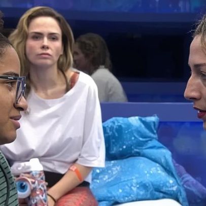 BBB 26: Samira mente para Ana Paula e Milena, volta atrás com desculpa