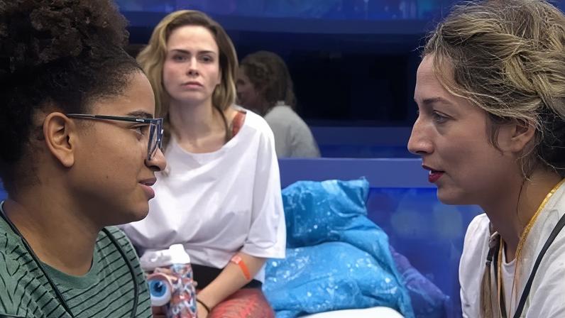 BBB 26: Samira mente para Ana Paula e Milena, mas volta atrás