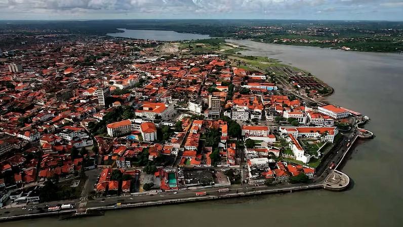 Dados do IBGE mostram que o Maranhão tem quase 80% dos imóveis já quitados. O índice é bem acima da média nacional. Na imagem, visão aérea da cidade de São Luís