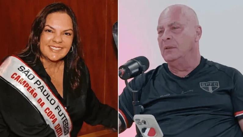 Dos 253 conselheiros, 223 votaram pela expulsão de Mara Casares (esq.) e 217 pela exclusão de Douglas Schwartzmann (dir.)