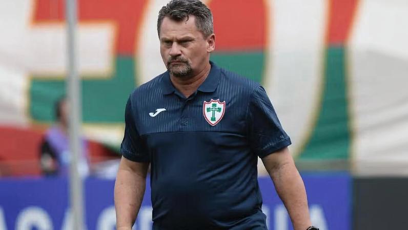 Fábio Matias, técnico da Portuguesa — Foto: Divulgação | Portuguesa SAF