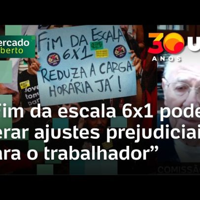 Fim da 6x1 é discutido por PEC ou lei, diz Pastore