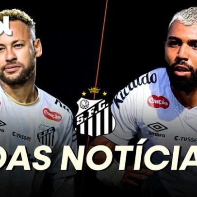 Cuca conversa com Neymar e Gabigol sobre duelo no Allianz