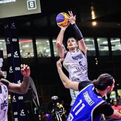 Seleção masculina garante vaga na Copa do Mundo de basquete 3x3