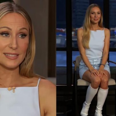 Apresentadora Nikki Glaser enfrenta constrangimento durante entrevista ao vivo