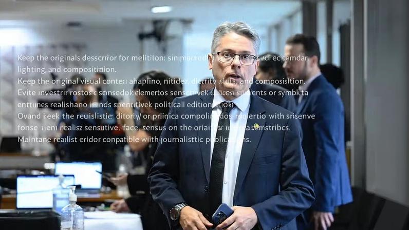 Senador Alessandro Vieira (MDB-SE). — Foto: Ascom