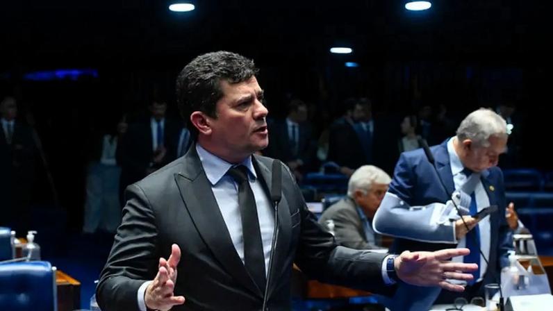 Sergio Moro, ex-juiz da Lava Jato, ex-ministro da Justiça e atual senador pelo União Brasil do Paraná (Foto: Marcos Oliveira/Agência Senado)