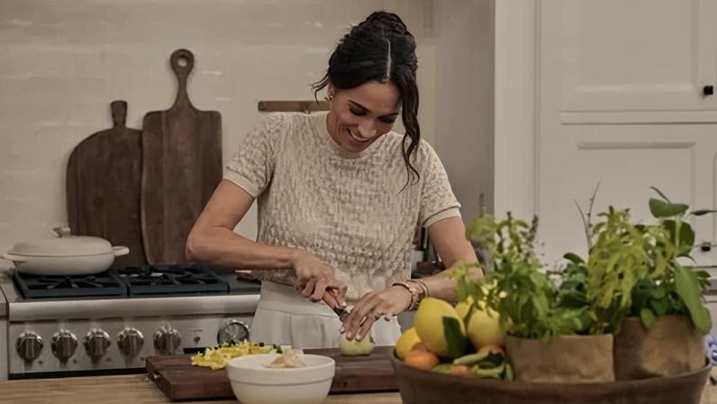 Cena de "Com amor, Meghan", série da Duquesa de Sussex