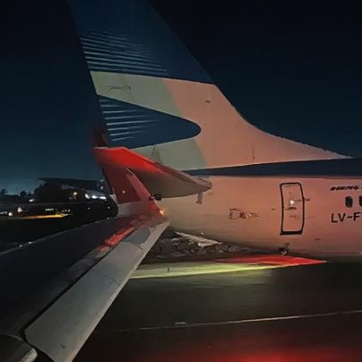 Aeronave da Latam que viria ao Brasil colide com outra aeronave no Chile
