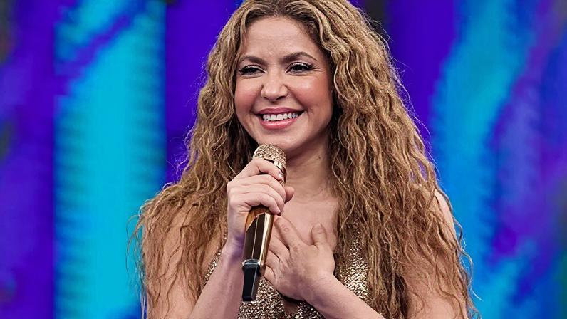 Shakira participou do Domingão com Huck no Brasil