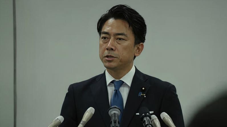 Shinjiro Koizumi, ministro da Defesa do Japão — Foto: Reprodução: Nikkei Asia