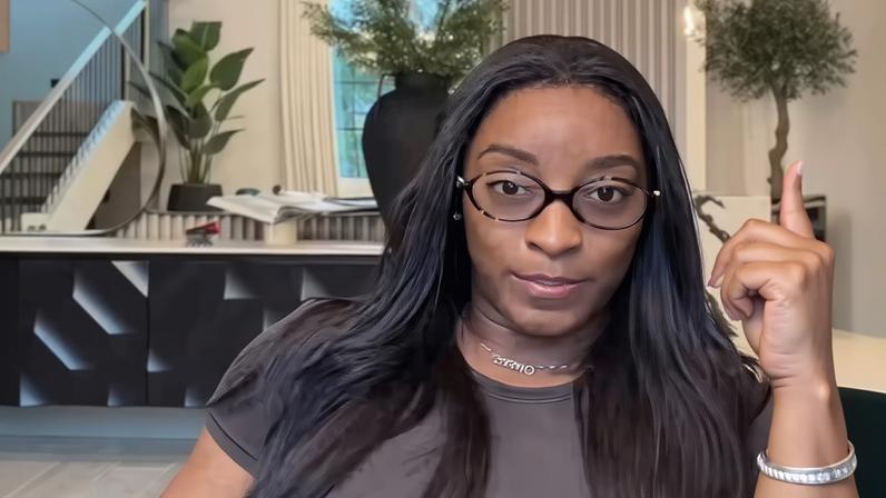 Simone Biles — Foto: Reprodução/TikTok