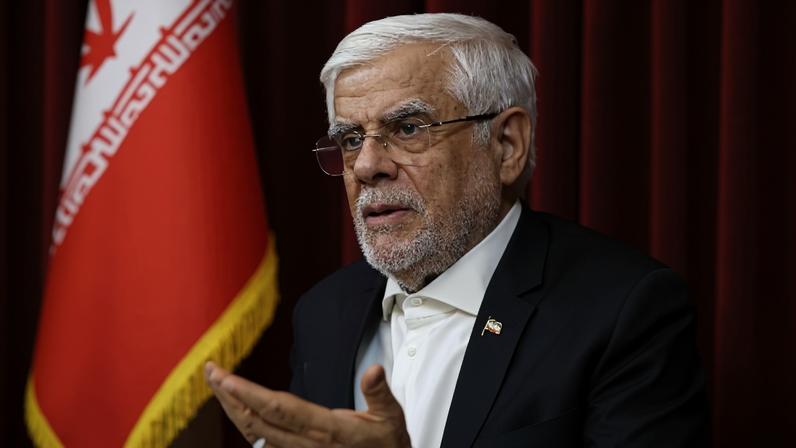 Mohammad Reza Aref, primeiro vice-presidente do Irã