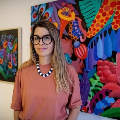 Paula Plim, gaúcha, é referência de arte urbana no sul da França