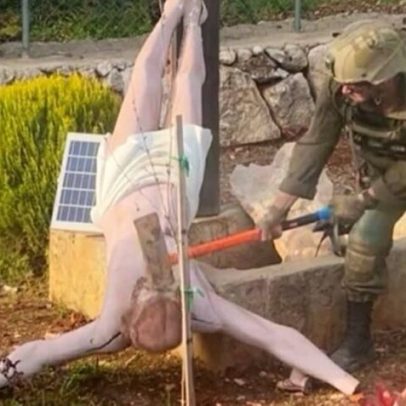 Netanyahu diz que punirá soldado que atacou estátua de Jesus