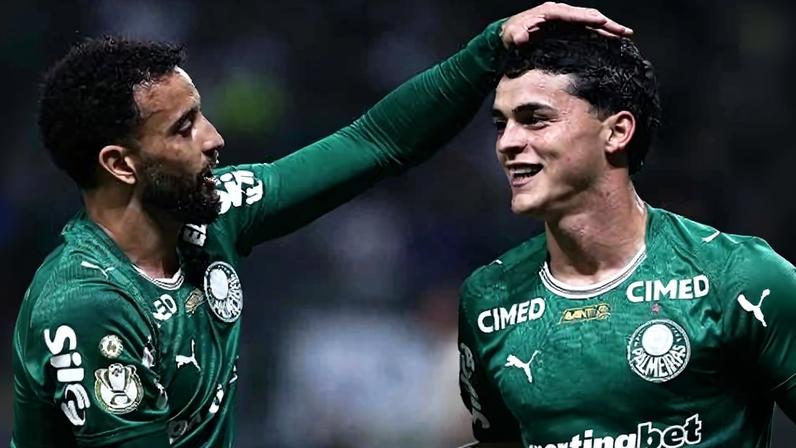 Sosa e Felipe Anderson fizeram os gols do Palmeiras sobre a Jacuipense