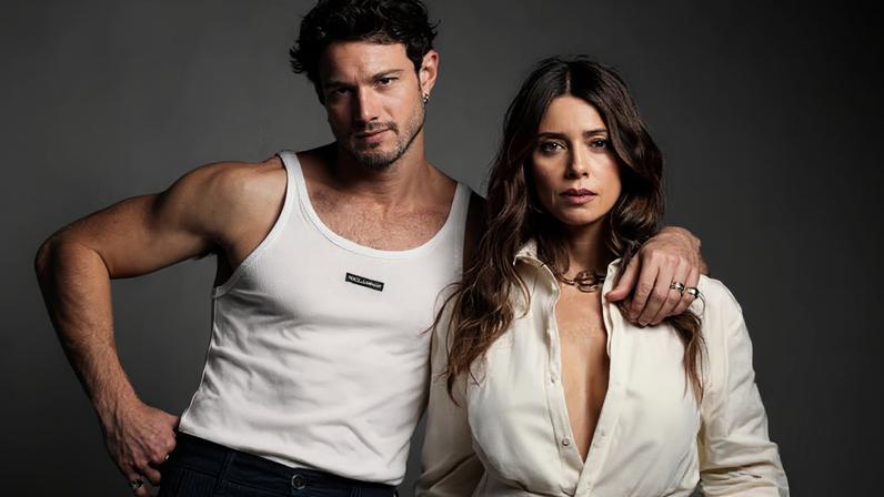 Pedro Novaes e Letícia Spiller estarão na Marie Claire de maio — Foto: Bruna Castanheira (GrouPart Mgt)