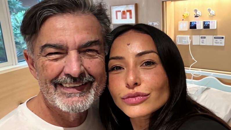 Omar Rahal e Sabrina Sato