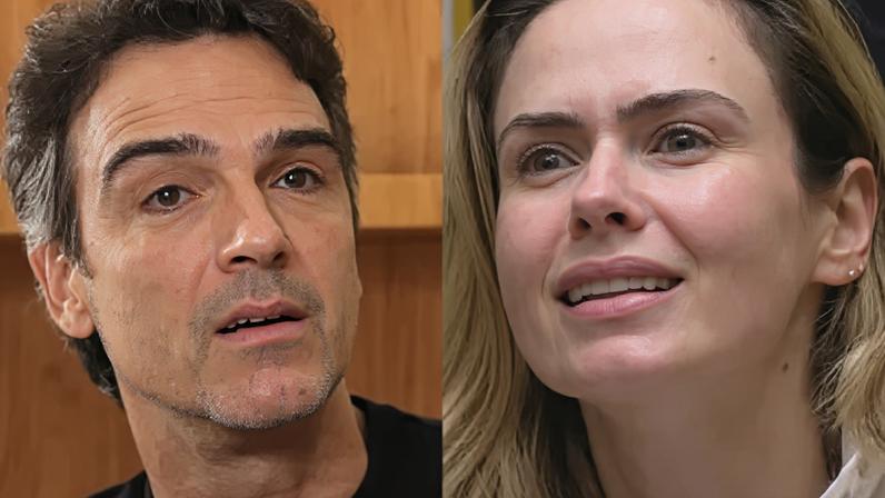 Tadeu Schmidt e Ana Paula Renault lidam com o luto ao mesmo tempo