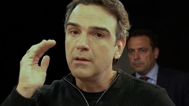 Tadeu Schmidt emociona-se ao falar da trajetória de Oscar em homenagem do COB