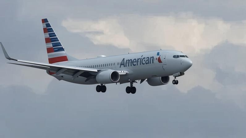 Avião da American Airlines