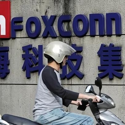Receita do 1º tri da Foxconn cresce, mas geopolítica gera alerta