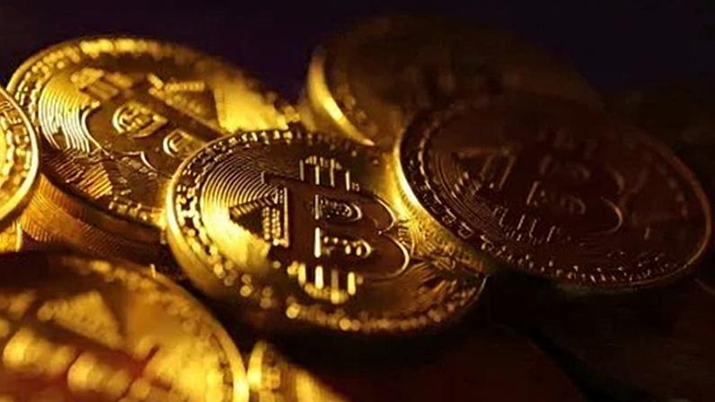 Ilustração de bitcoin