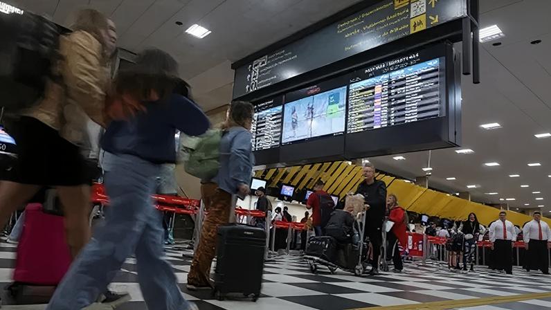 Aeroporto de Congonhas, São Paulo.