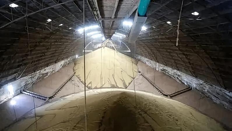Armazém com soja no Rio Grande do Sul: custo logístico segue acima de 15% do PIB