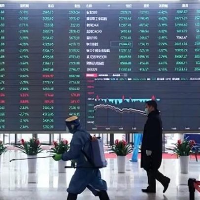 Ações chinesas caem pela 3ª semana consecutiva com guerra no radar