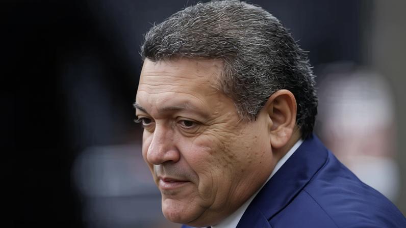 Ministro Nunes Marques, do STF, durante sessão do Conselho Nacional de Justiça, em Brasília