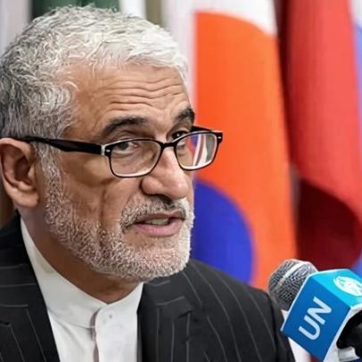 Negociação depende do fim do bloqueio naval, diz enviado do Irã à ONU