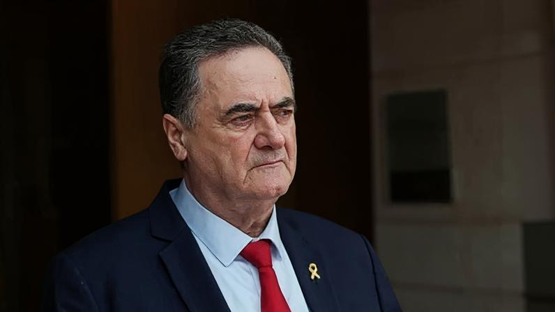 Ministro da Defesa de Israel, Israel Katz, em Jerusalém