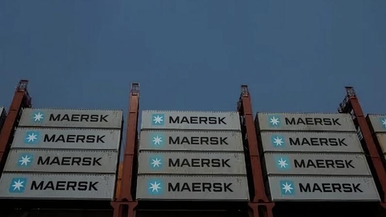 Contêineres da Maersk