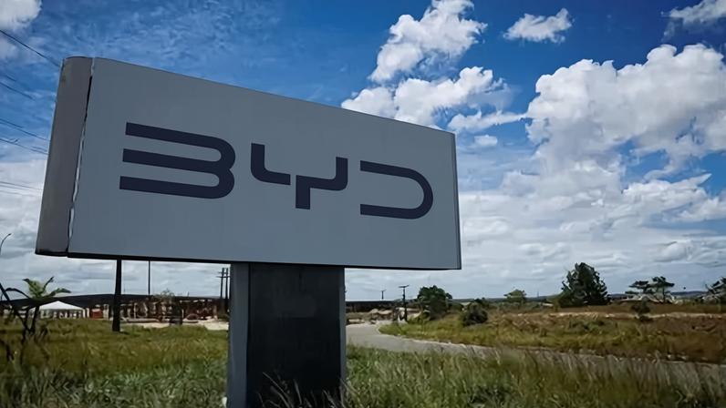 Local de construção de fábrica da BYD em Camaçari, Bahia