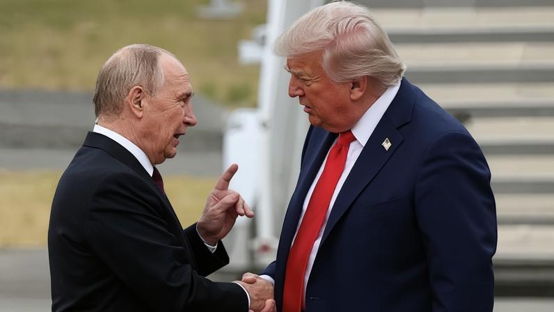 Presidentes da Rússia, Vladimir Putin, e dos EUA, Donald Trump, se encontram no Alasca