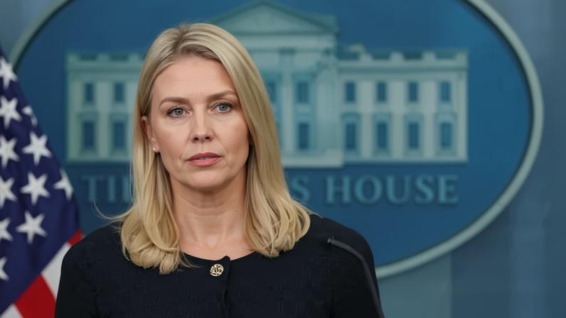 Secretária de imprensa da Casa Branca, Karoline Leavitt