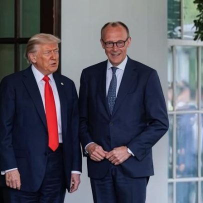 Trump rebate chanceler alemão sobre Irã