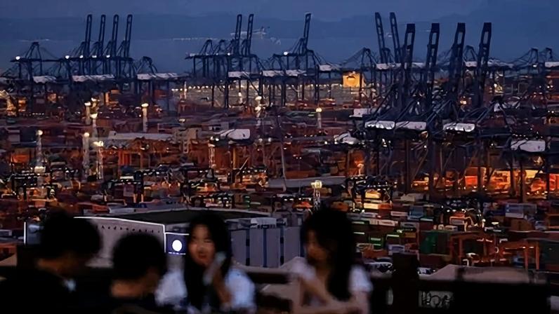 Porto de Yantian em Shenzhen, China