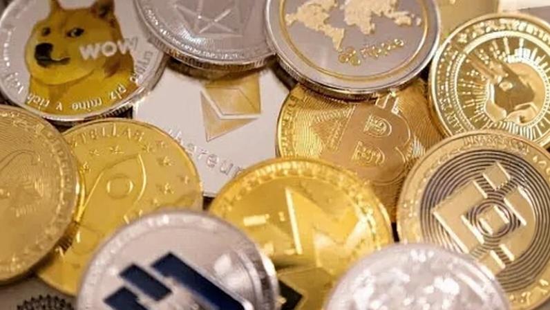 Representação de criptomoedas