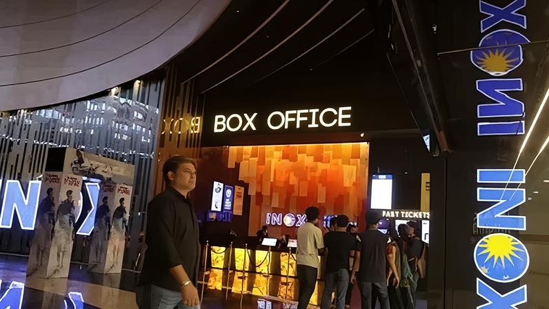 Bilheteria de cinema em Mumbai, na Índia
