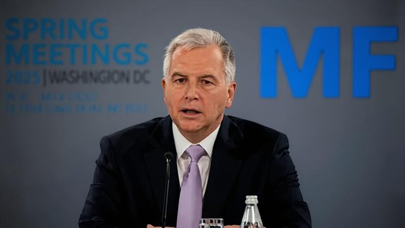 Chefe do Departamento Europeu do FMI, Alfred Kammer, em Washington