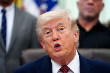 Presidente dos EUA, Donald Trump, na Casa Branca