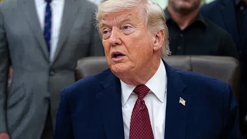 Presidente dos EUA, Donald Trump, na Casa Branca