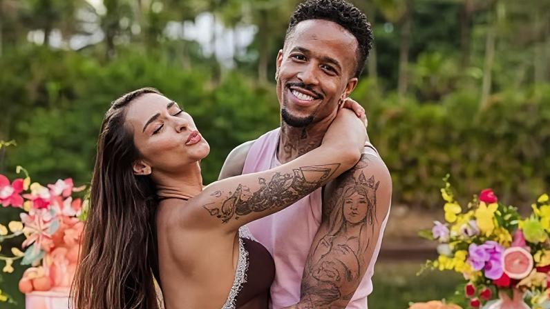 Tainá e Éder Militão