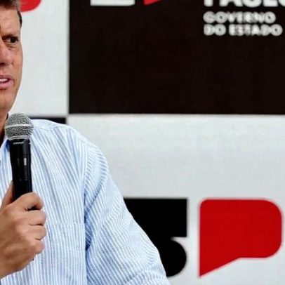 Tarcísio vê coação em inquérito de Moraes contra Flávio